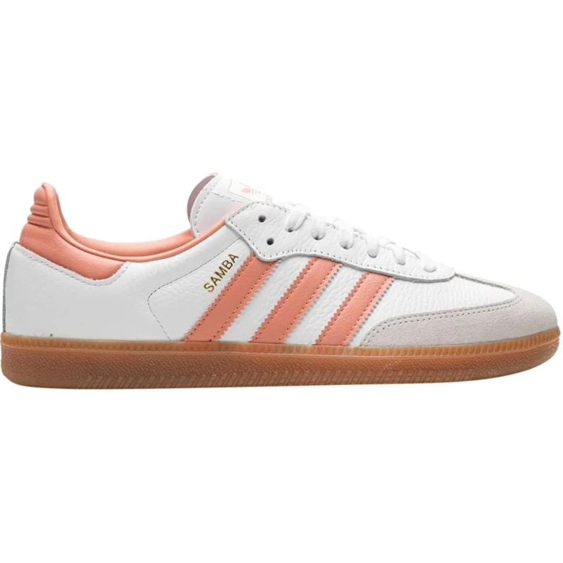 Adidas Low-Top-Sneaker Samba Og Cloud White / Wonder Clay / Crystal White weiß