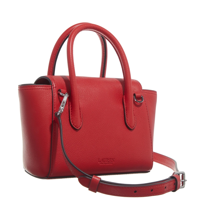 Lauren Ralph Lauren Satchel Tnnr Sm Schl-Satchel-Small Bright Vermillion(Image 4)