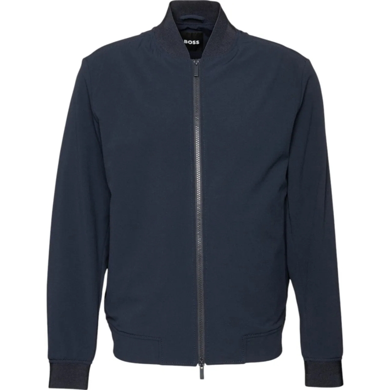 Boss Daunenjacke Heren Jas blau