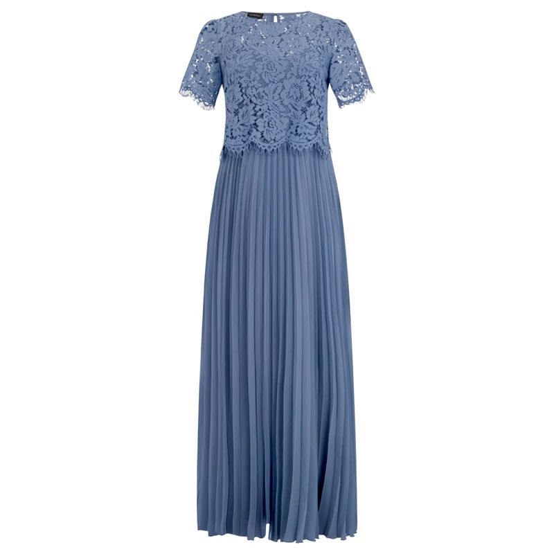 Apart Abendkleid Abendkleid mit Spitzenjacke hell-blau