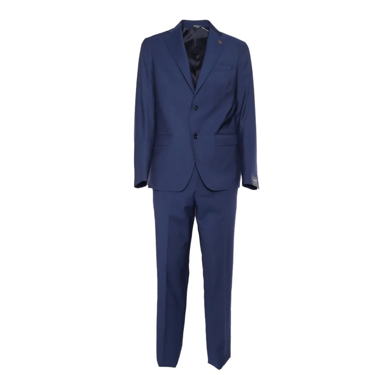Breras Combinaison de costume Single-Breasted Tailored Suit Blue