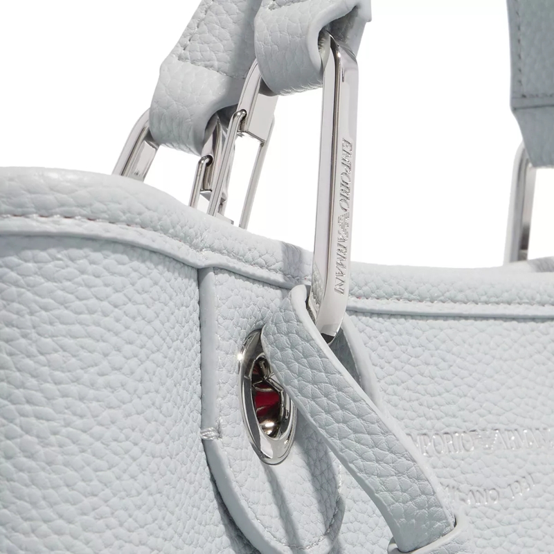 Emporio Armani Tote S33 Shopping Bag Pale Blue(Image 4)