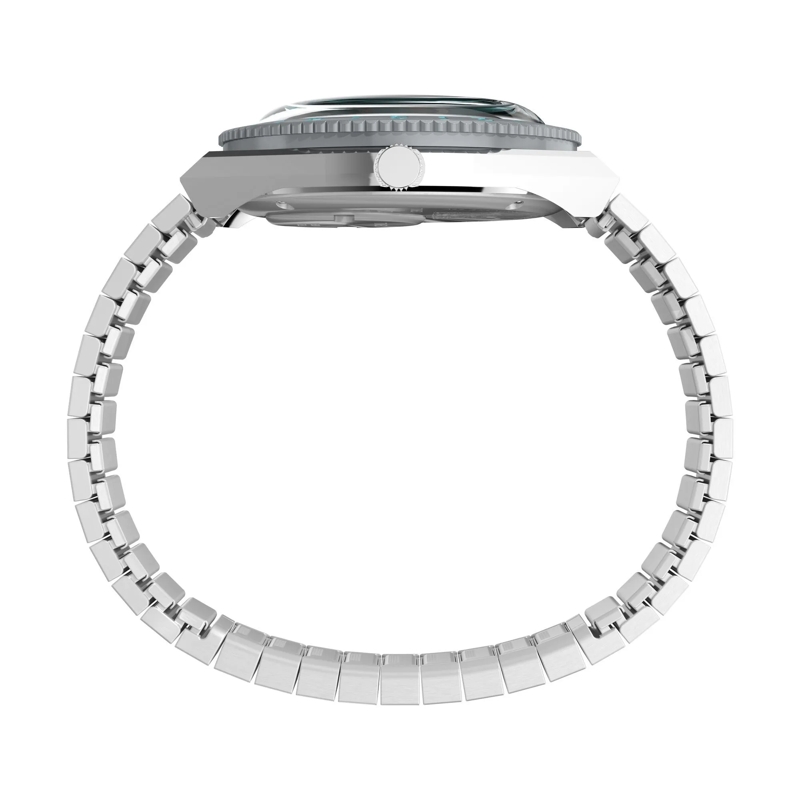 Timex Quarzuhr Quarz-Analoguhr Timex X Peanuts Q Timex silber(Image 2)