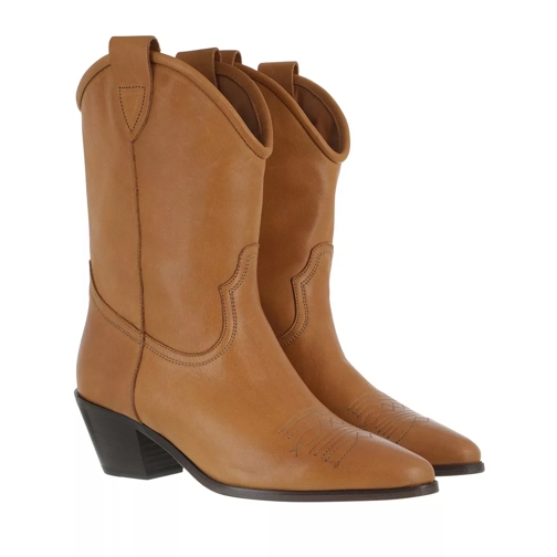 Closed Anise M Boots Leather Golden Oak Laars