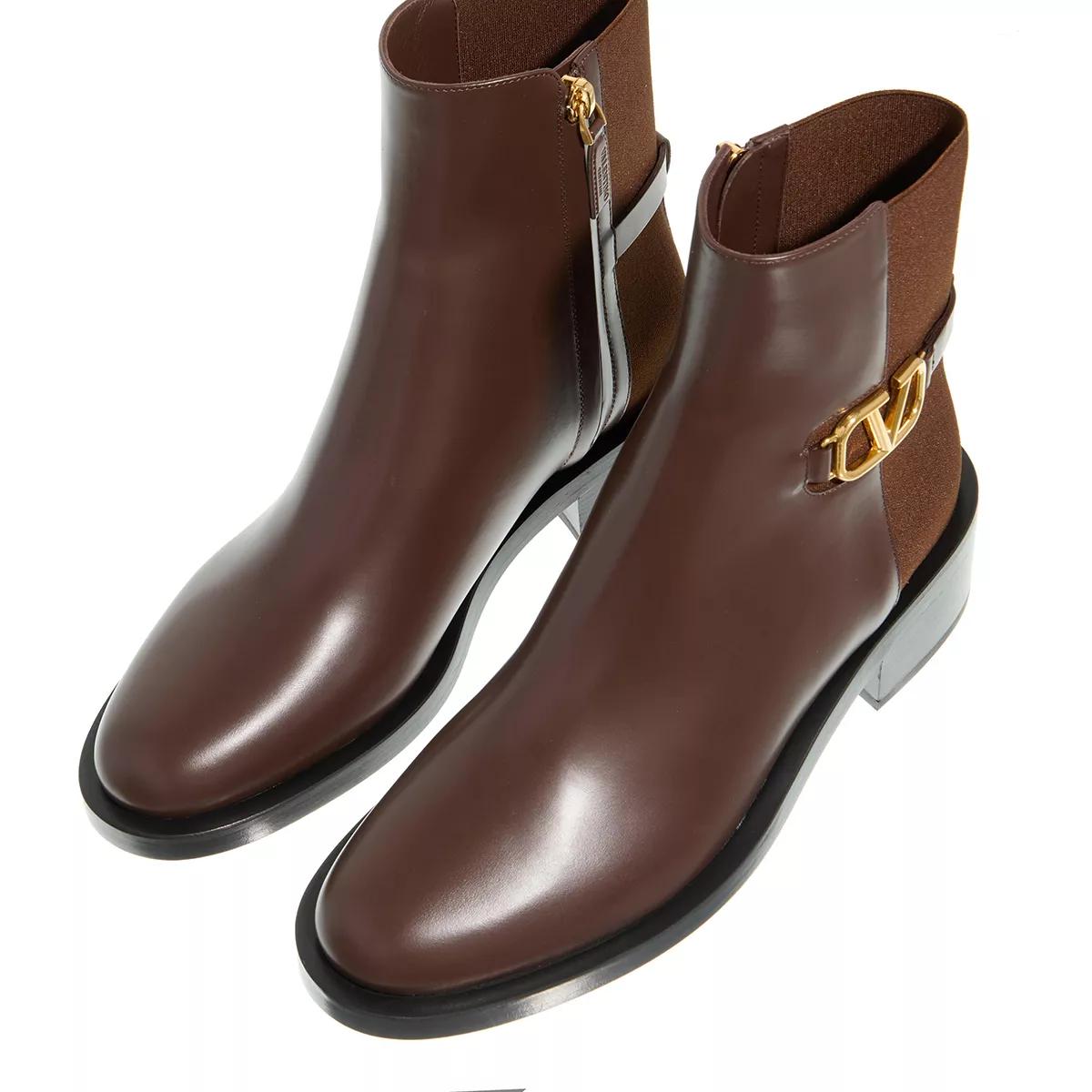 Thumbnail - Valentino Garavani Stiefel & Boots - Ankle Boots - Gr. 40 (EU) - in Braun - für Damen