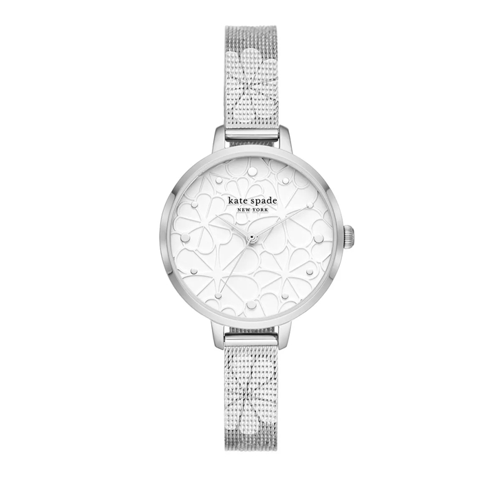 Kate Spade New York Metro three-hand mesh stainless steel