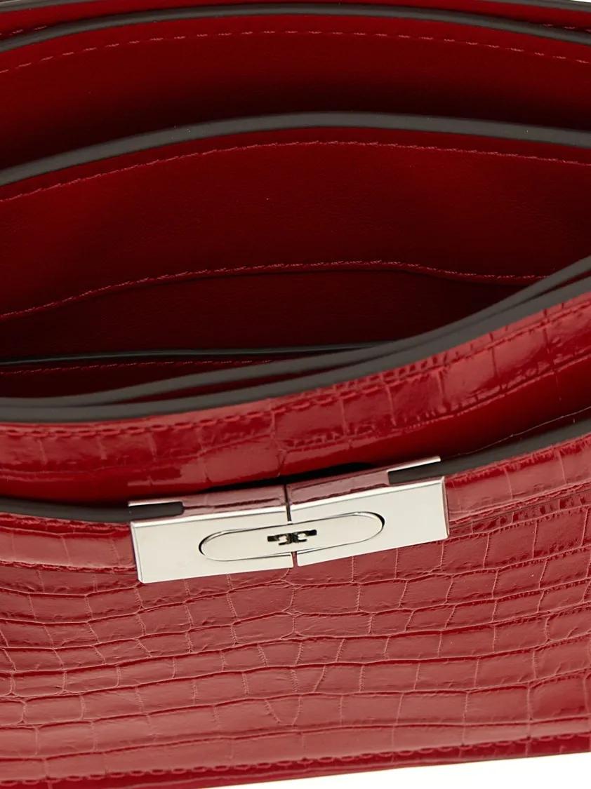TORY BURCH Hobo bags 'Petite Lee Radziwill' Handbag in rood