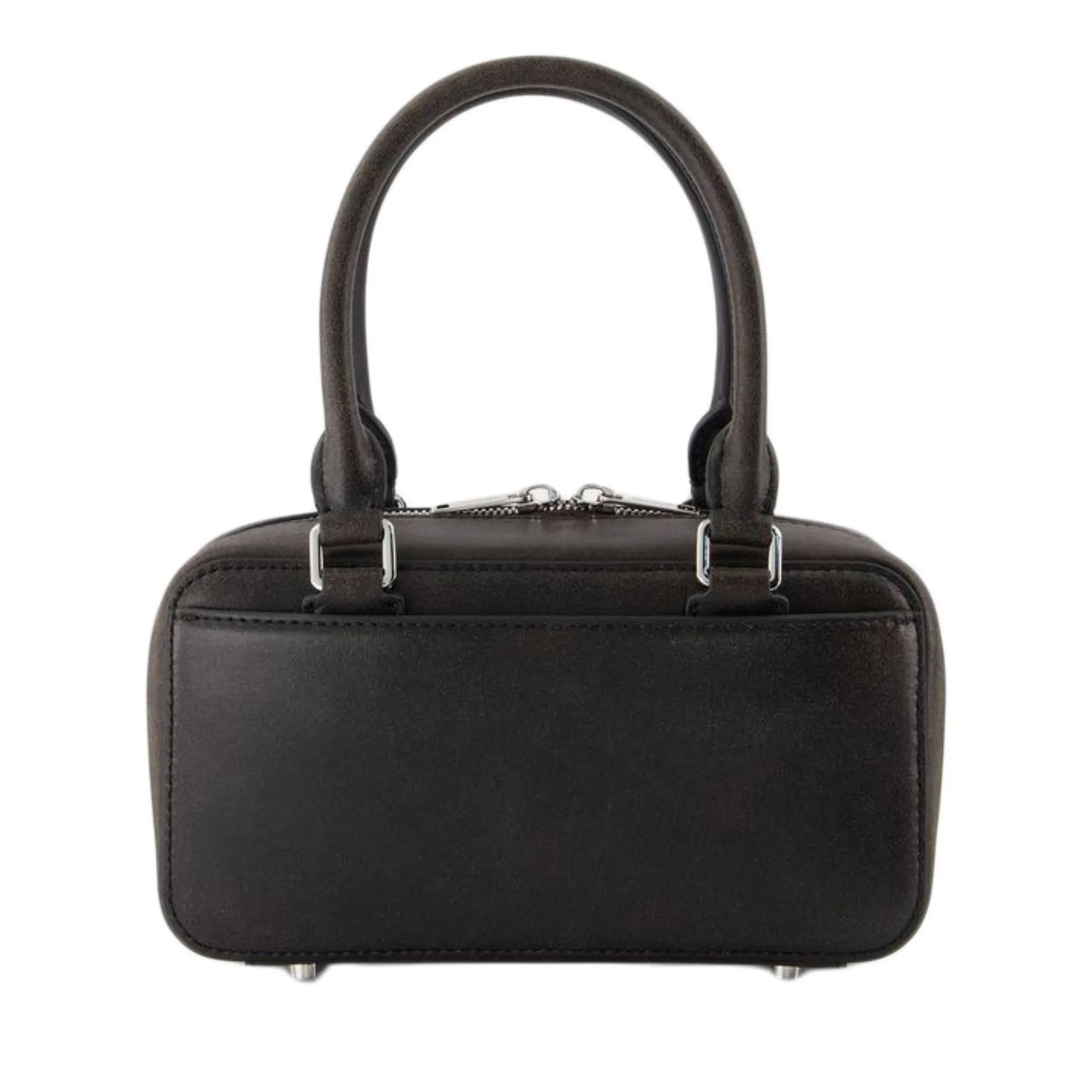 Thumbnail - self-portrait Shopper & Totes - Mini Tote Bag - Leather - Black - Gr. unisize - in Schwarz - für Damen