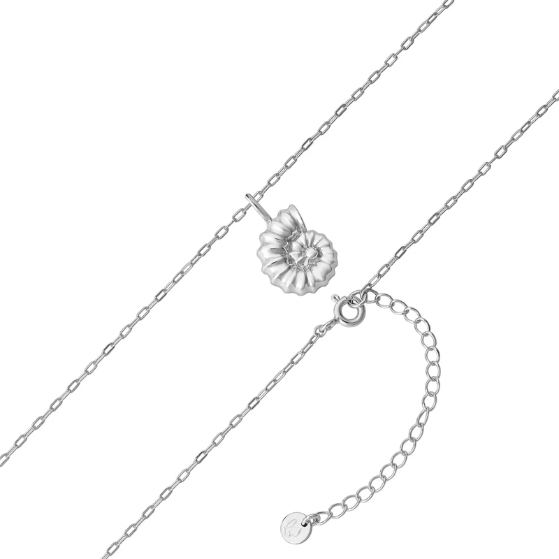 Glanzstücke München Mittellange Halskette Sterling Silber Halskette Muschel silber(Image 3)