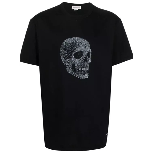 Alexander McQueen Black Skull & Logo T-Shirt Black 