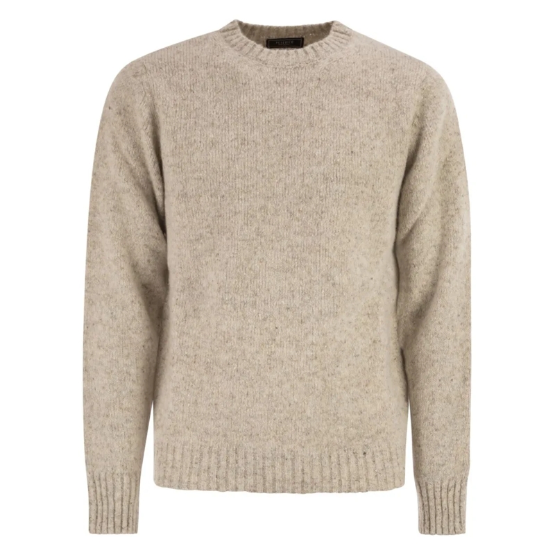 Peserico Trui Wool And Cashmere Jumper Neutrals