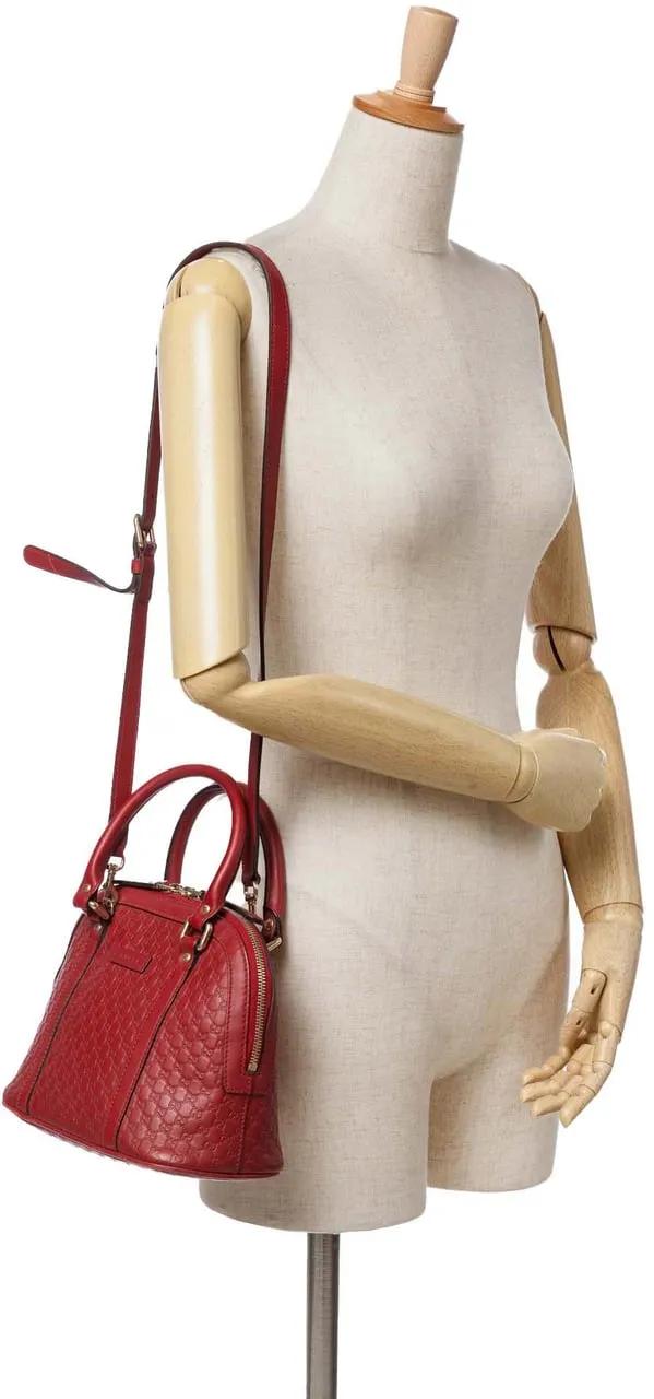 Thumbnail - Gucci Hobo Bags - Mini Microguccissima Dome Satchel - Gr. unisize - in Rot - für Damen