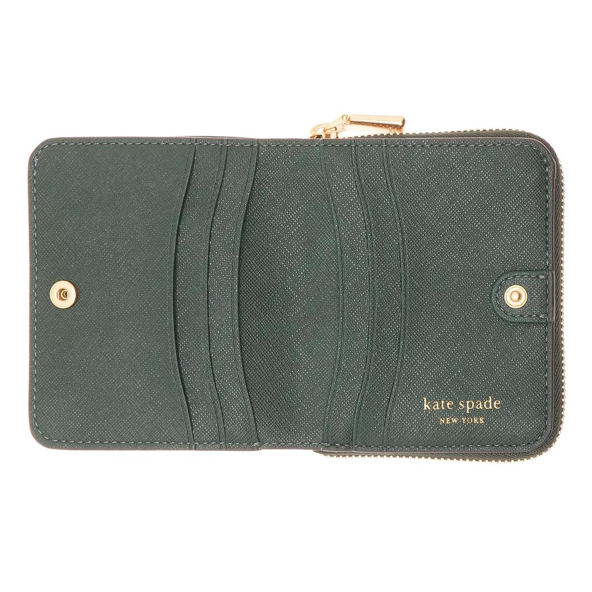 Kate Spade New York Morgan Leopard Small Compact Wallet