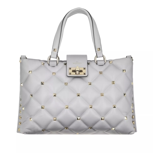 Valentino Garavani Valentino Quilted Handbag Pastel Grey Crossbody Bag