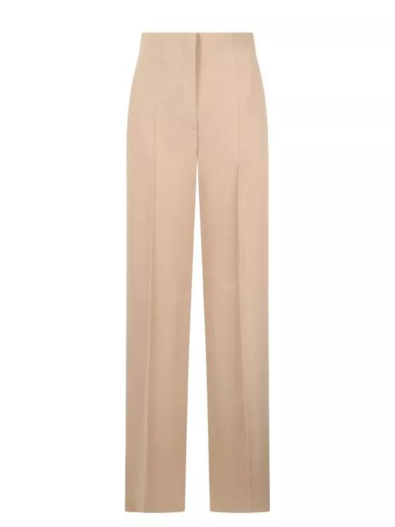 Alberta Ferretti - Enver Satin Palazzo Pants - Größe 44 - brown