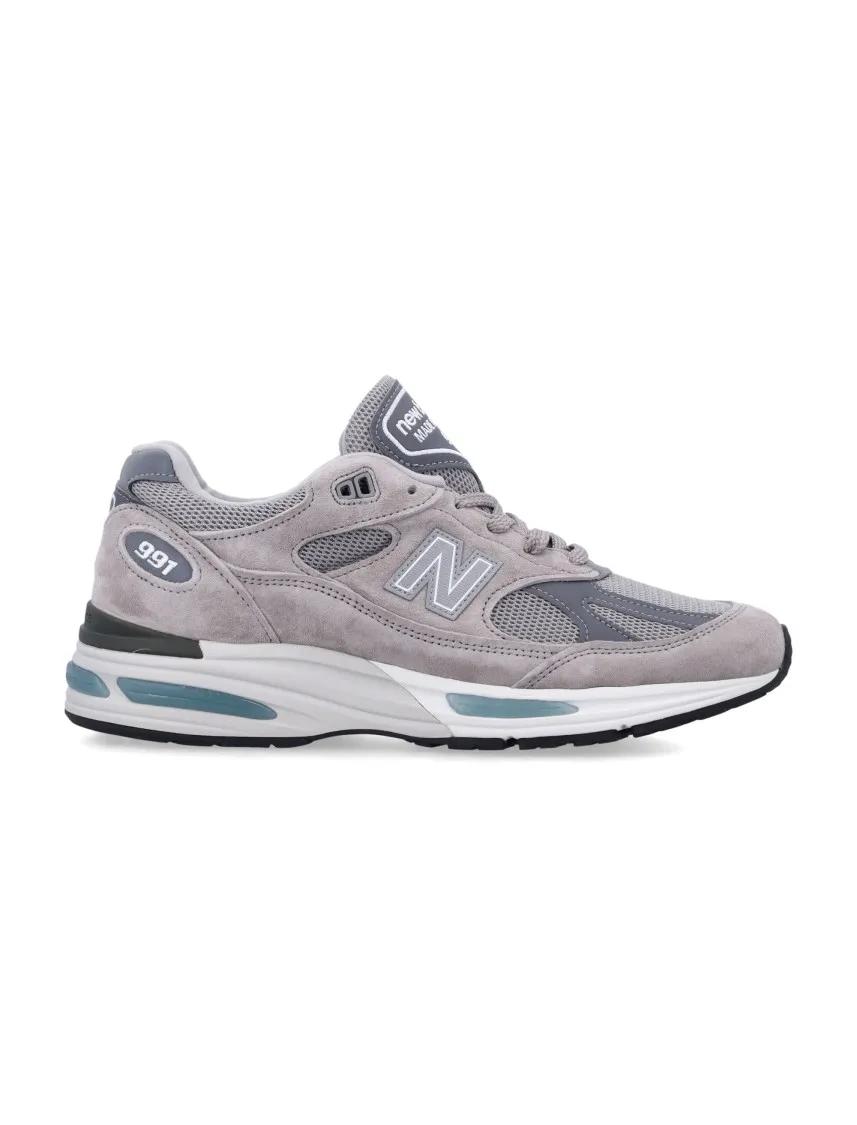 Thumbnail - New Balance Low-Top Sneaker - 991 Classic Suede Sneakers - Gr. 9 - in Grau - für Damen