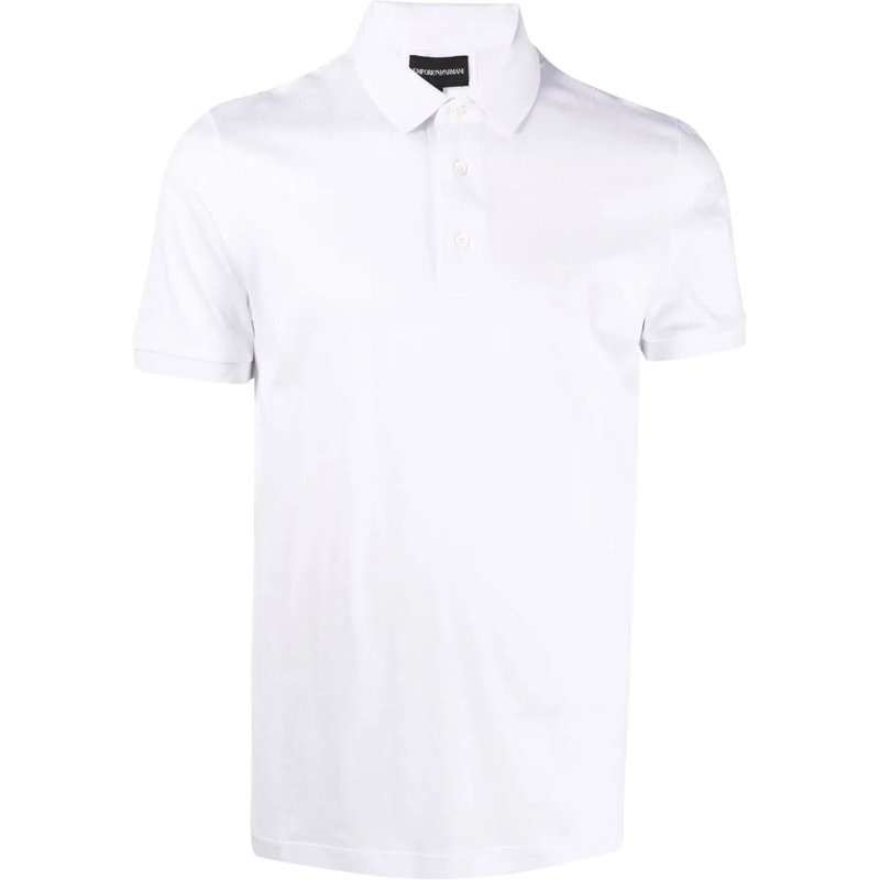 Emporio Armani T-shirt polo white weiß