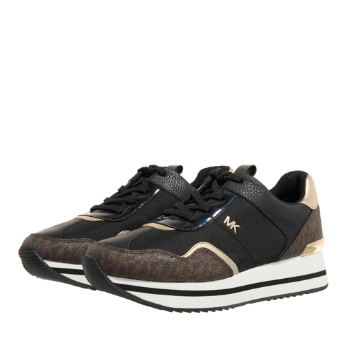 MICHAEL Michael Kors Raina Trainer Blk/Brown sneaker basse