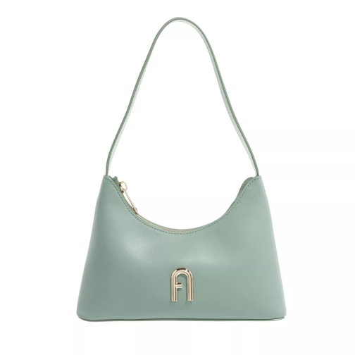 Furla Furla Diamante Mini Shoulder Bag Mineral Green Hobo Bag