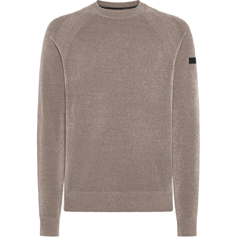 Rrd Pullover Velvet Round Knit Tobacco beige