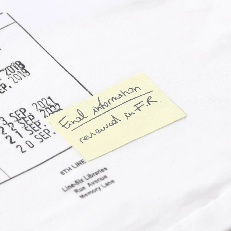 MM6 Maison Margiela T-Shirt T-Shirt mit Print weiß(Image 4)