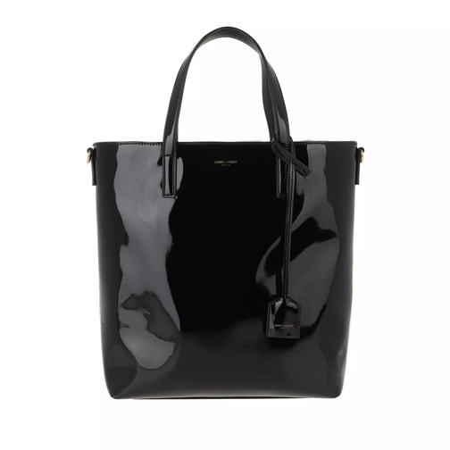 Saint Laurent Toy Shopping Bag Patent Leather Black Boodschappentas