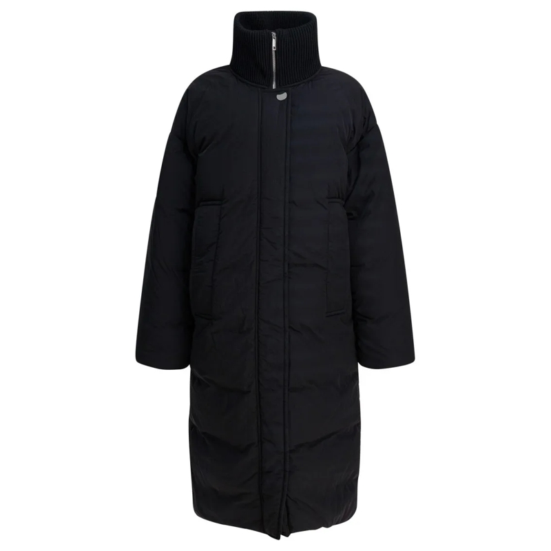 Max Mara  Long Anti-Drip Down Jacket Black