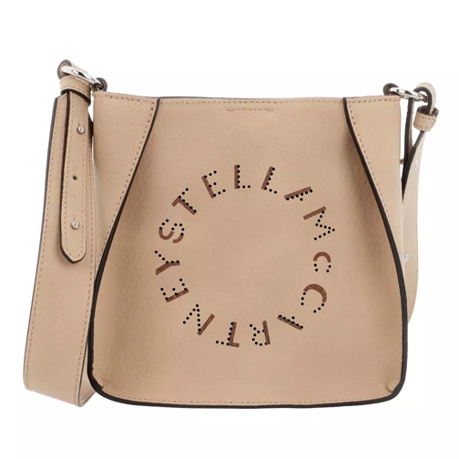 Stella McCartney Crossbody Bag Embossed Eco Alter Nappa Camel Valigetta ventiquattrore