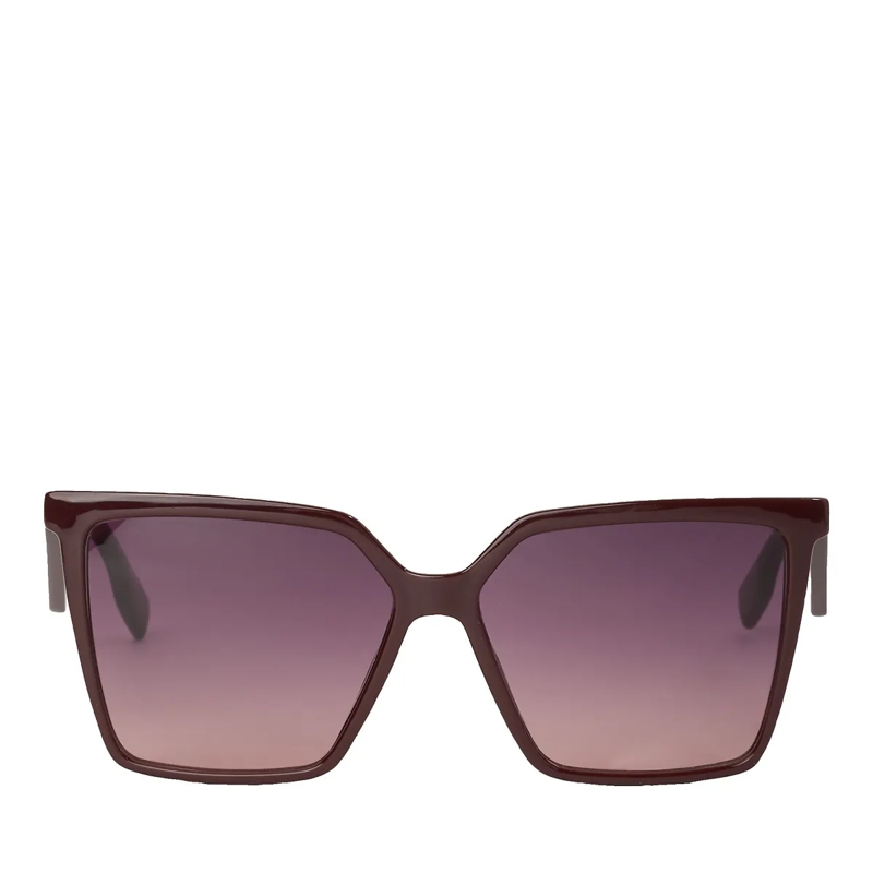 Karl Lagerfeld Sonnenbrille Schmale, geometrische Sonnenbrillen Sonnenbrille bordeaux