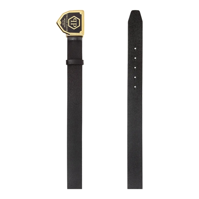 Philipp Plein Gürtel Gürtel Hexagon schwarz(Image 2)