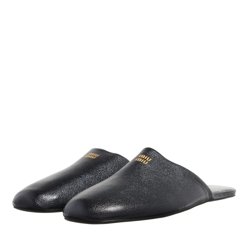Miu Miu Mules Woman Sneakers Black