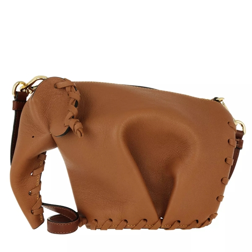 Loewe Elephant Mini Bag Tan Crossbody Bag