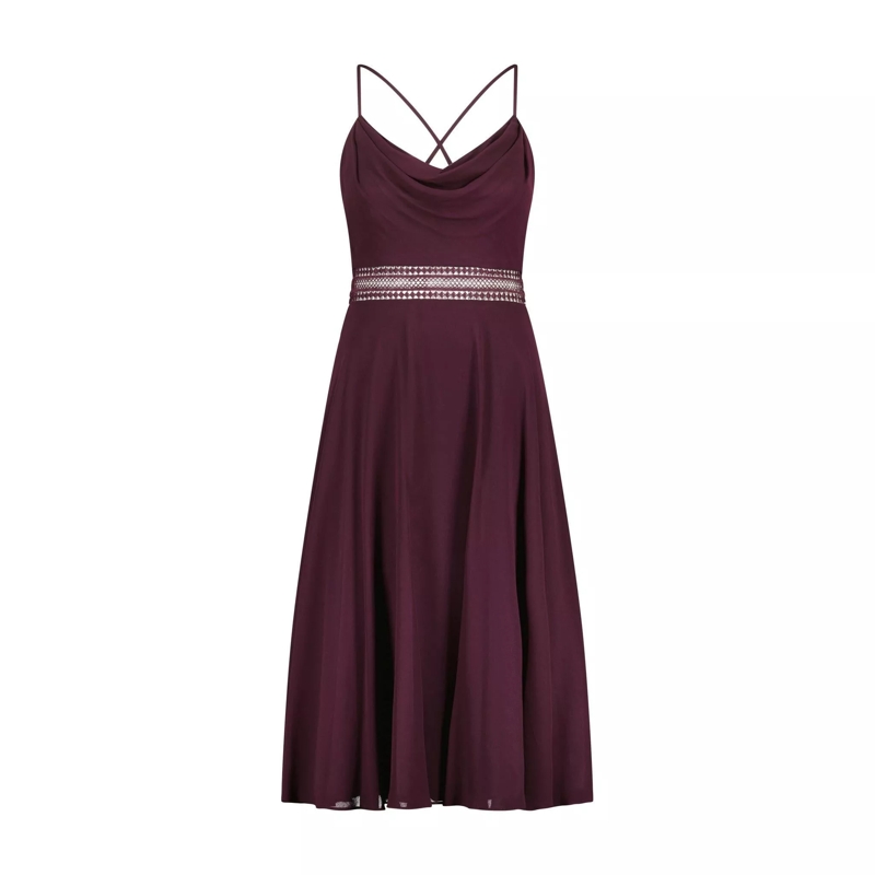 Vera Mont Minikleid Cocktailkleid mit Spitze Lila(Image 2)