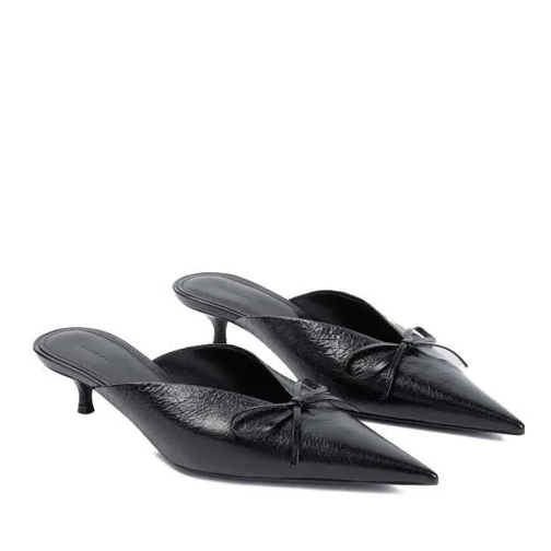 Balenciaga Knife Bow Arena L40 Mules Black Mule