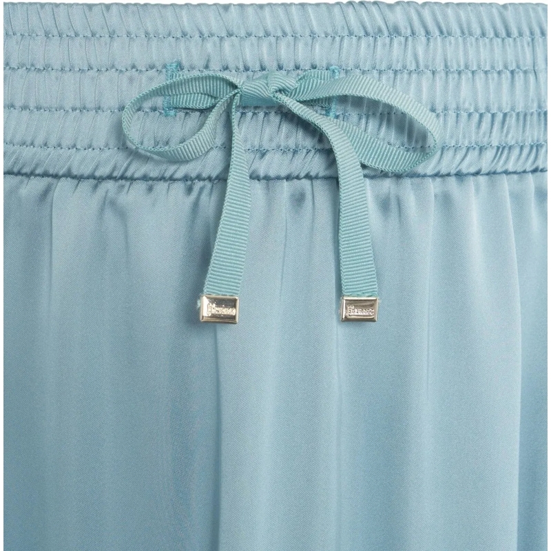 Herno Midirok Satin maxi skirt Hellblau(Image 7)