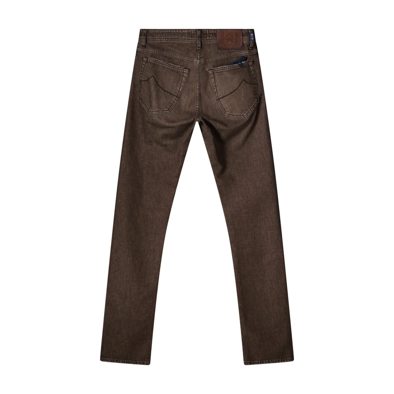 Jacob Cohen Jeans Slim-Fit Jeans Bard aus Baumwoll-Mix braun(Image 2)