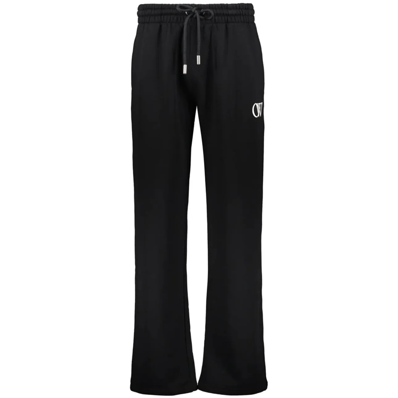 Off-White T-Shirt Off-White Cotton Pants schwarz