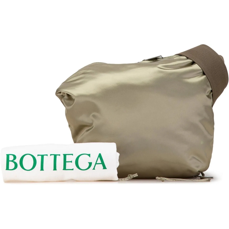 Bottega Veneta Schultertasche Satin Crossbody braun (Image 18)