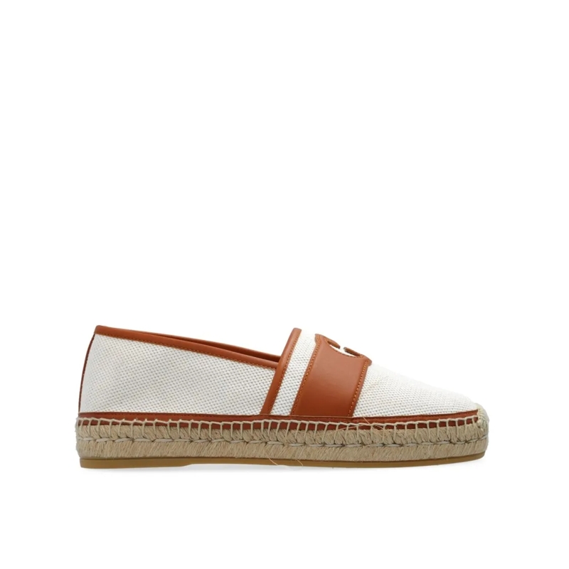 Gucci Loafer Gg Canvas Espadrilles White
