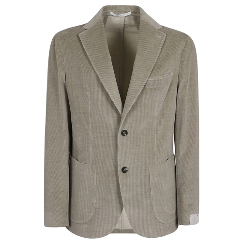 Eleventy Blazer Velvet Jacket Grey