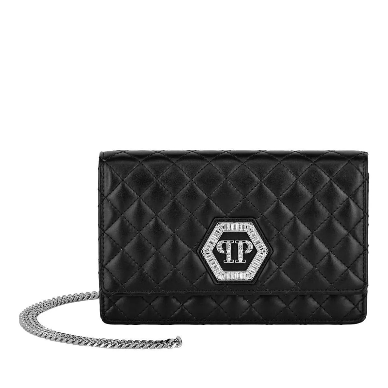Philipp Plein Clutch Mini-Schulter schwarz