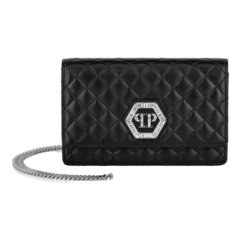Philipp Plein Clutch Mini-Schulter schwarz