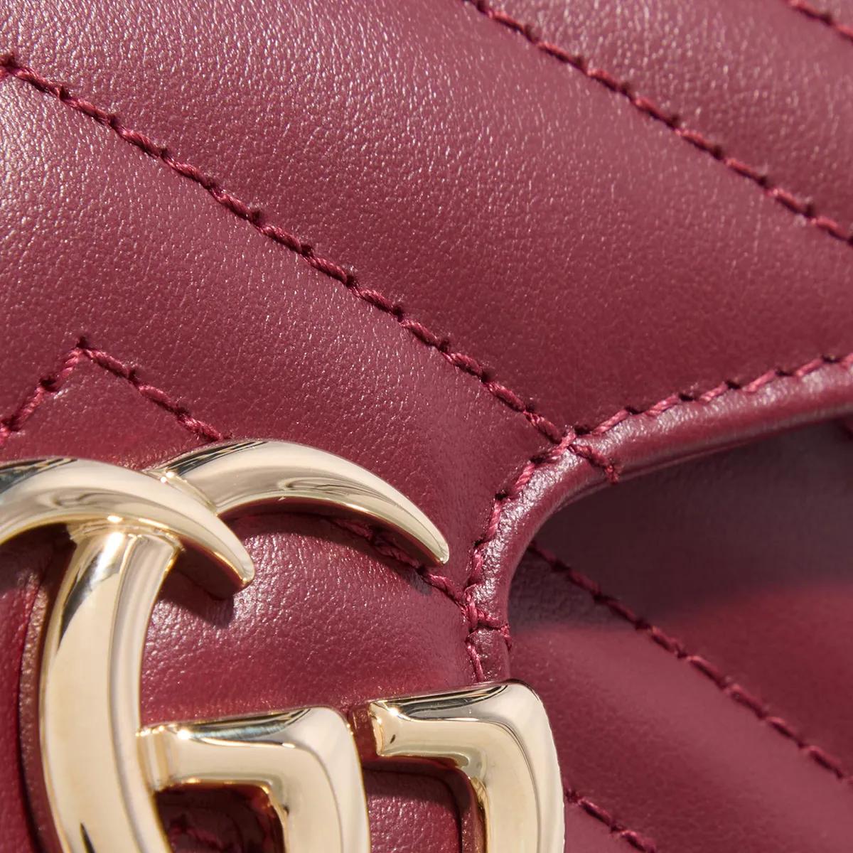 Gucci Crossbody bags GG Marmont Super Mini in rood