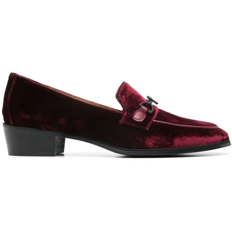 Roberto Festa Loafer Flat Shoes Purple lila