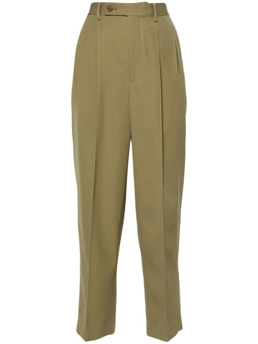 AURALEE - Wool Trousers - Größe 1 - grün