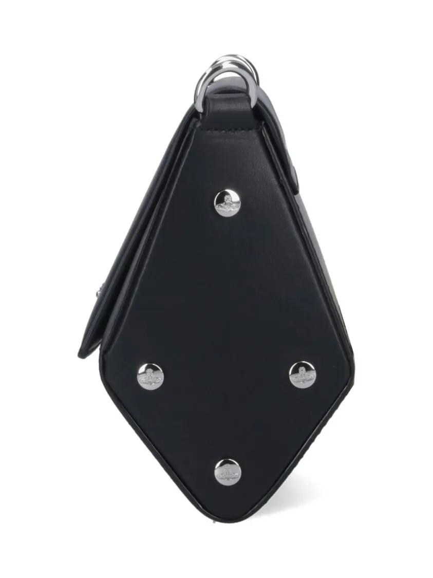 Vivienne Westwood Hobo bags Logo Crossbody Bag Black in zwart