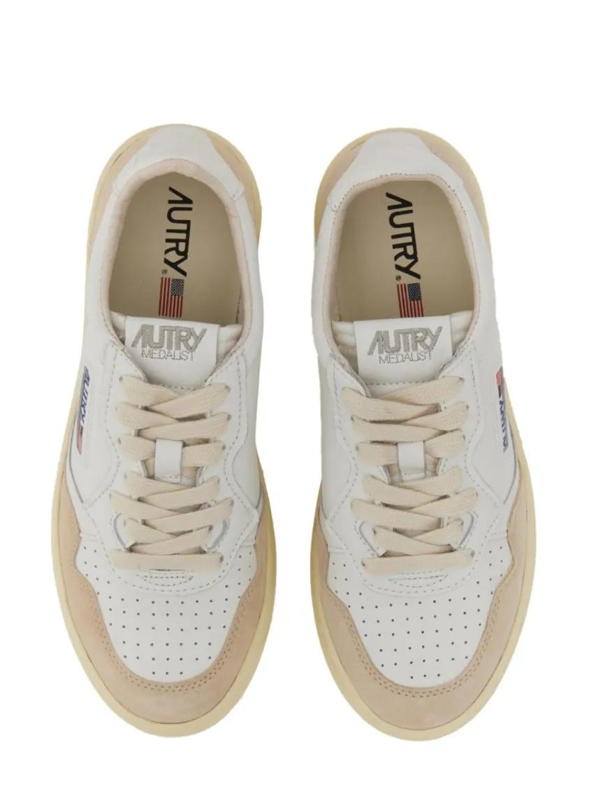 Thumbnail - Autry Low-Top Sneaker - Medalist Low Sneaker - Gr. 39 (EU) - in Beige - für Damen