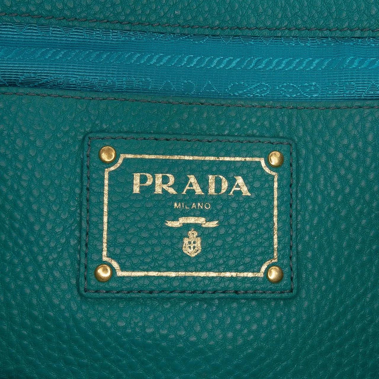 Thumbnail - Prada Hobo Bags - Vitello Daino Open Convertible Tote - Gr. unisize - in Blau - für Damen