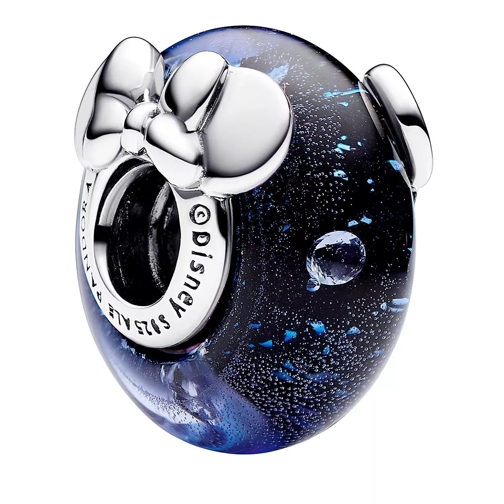 Pandora Disney Mickey and Minnie sterling silver charm wit Blue Hanger