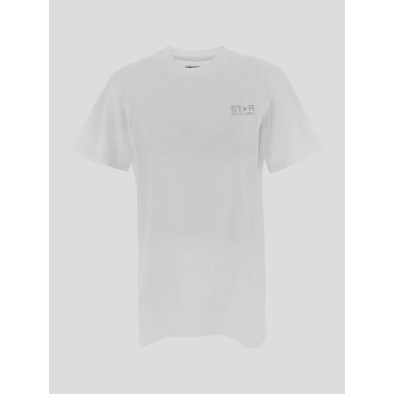 Golden Goose  Half Sleeve White T-Shirt White